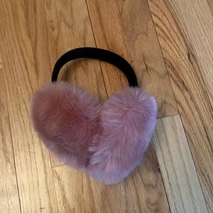 Pink ear muffs